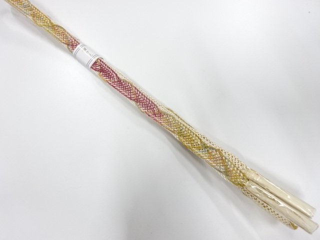 大特価品　未使用品　正絹　夏手組帯締め
